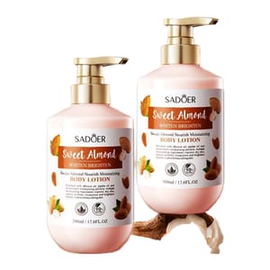 SADOER Sweet Almond Whitening & Brightening Moisturizing Body Lotion – 500ml