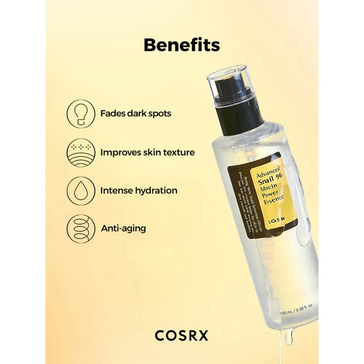 COSRX Advanced Snail 96 Mucin Power Essence – 100ml