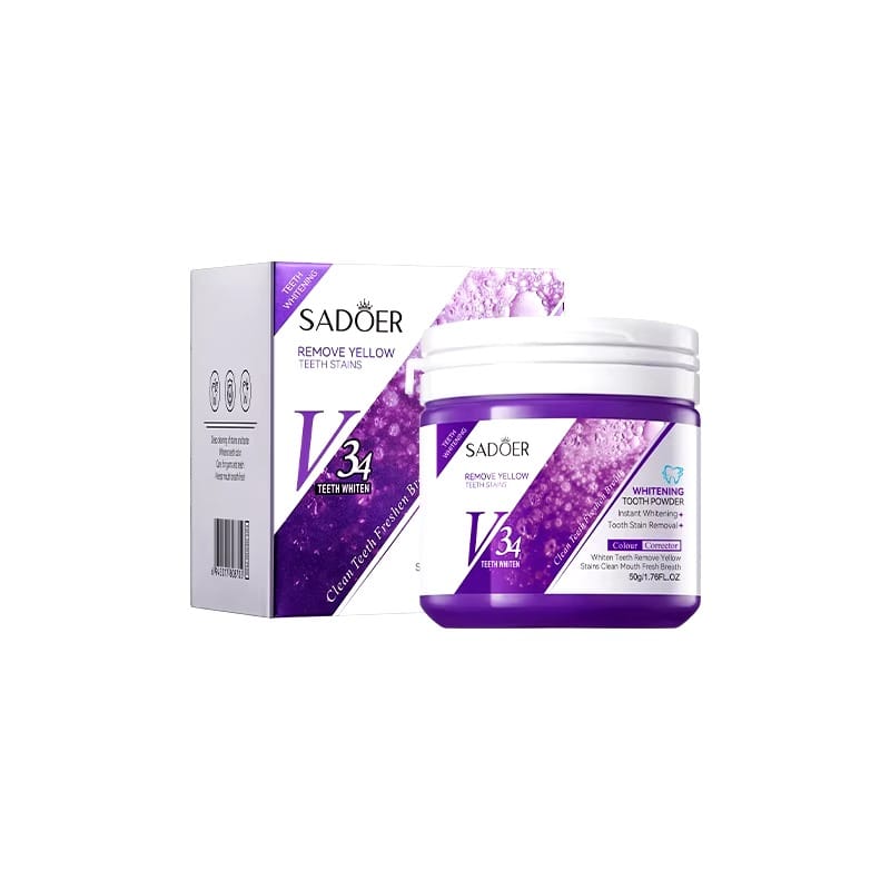 SADOER V34 Teeth Whitening Tooth Powder (50g)