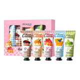 BIOAQUA Fragrance, Whitening and Moisturizing Fruity Hand Cream Set of 5