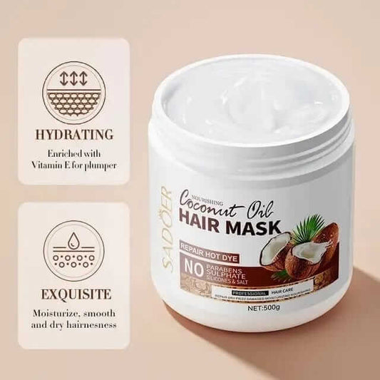 SADOER Coconut Oil Hair Mask 500g