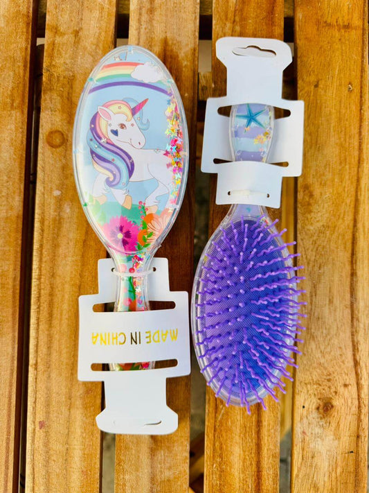 Cute Hair Comb Hair Brush With High Quality Acrylic and Plastic