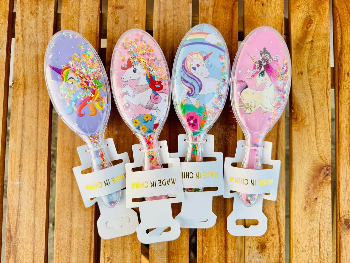 Cute Hair Comb Hair Brush With High Quality Acrylic and Plastic