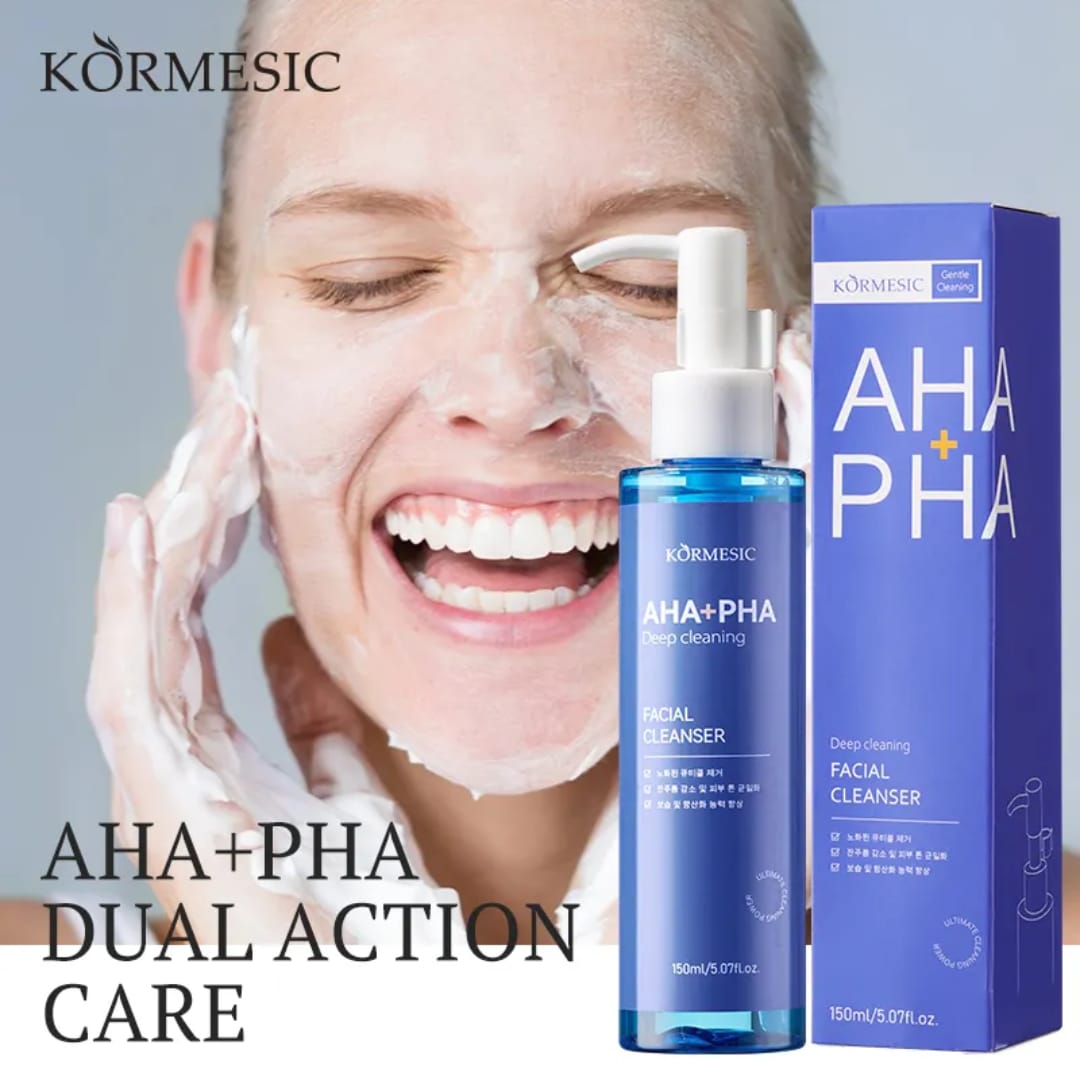 Kormesic AHA+PHA Deep Cleansing Facial Cleanser