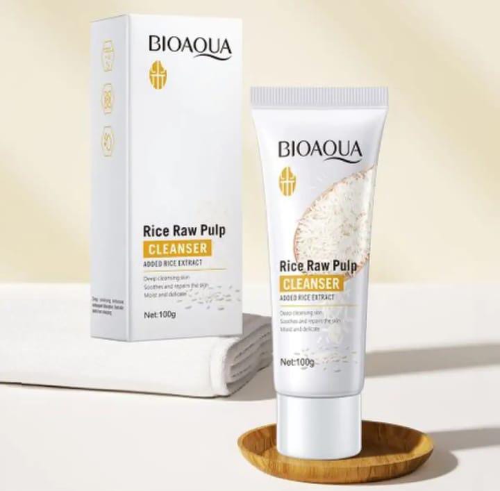 BIOAQUA Rice Raw Pulp cleanser 100g