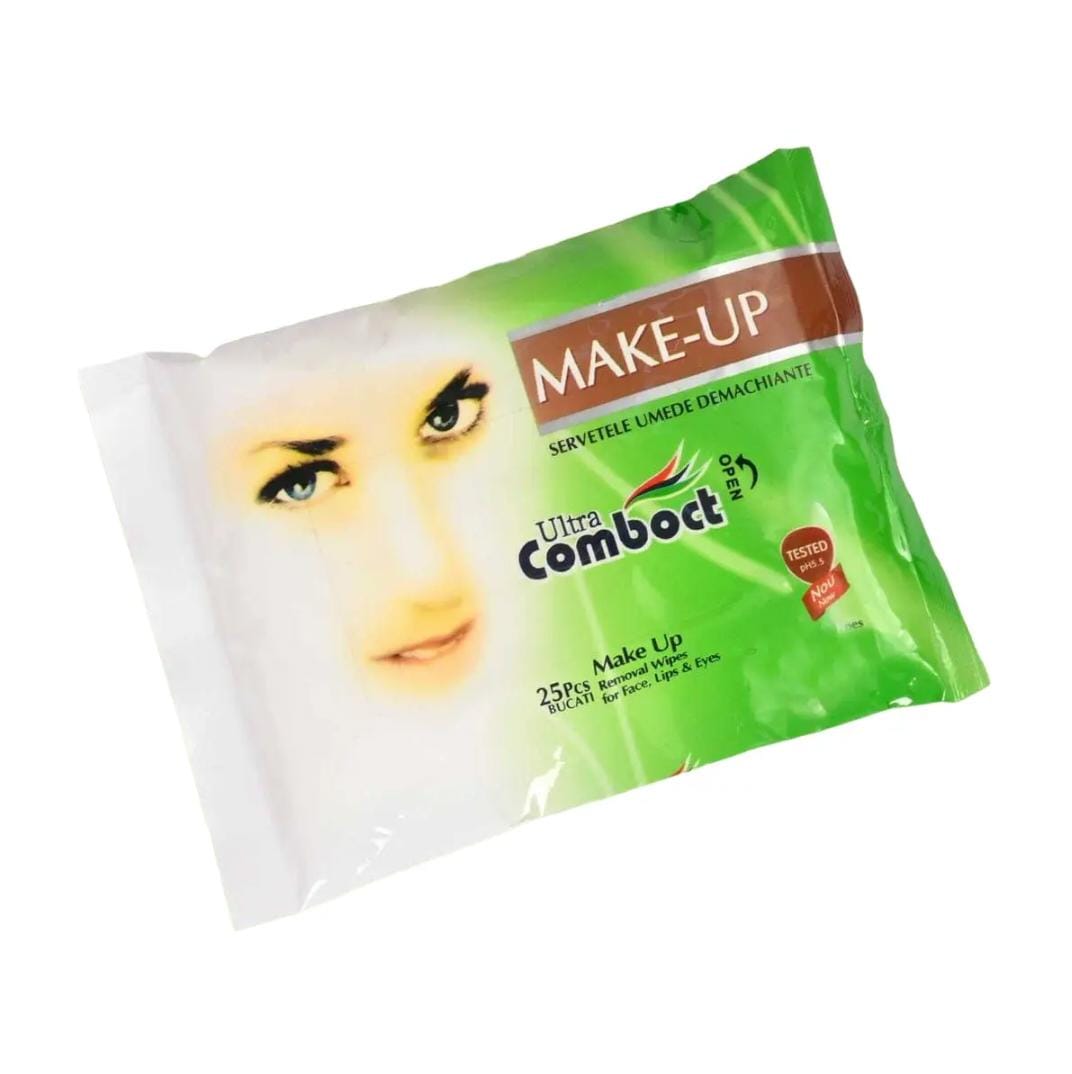 Combact Makeup Removal Vipes for Face, Lips &amp; Eyes