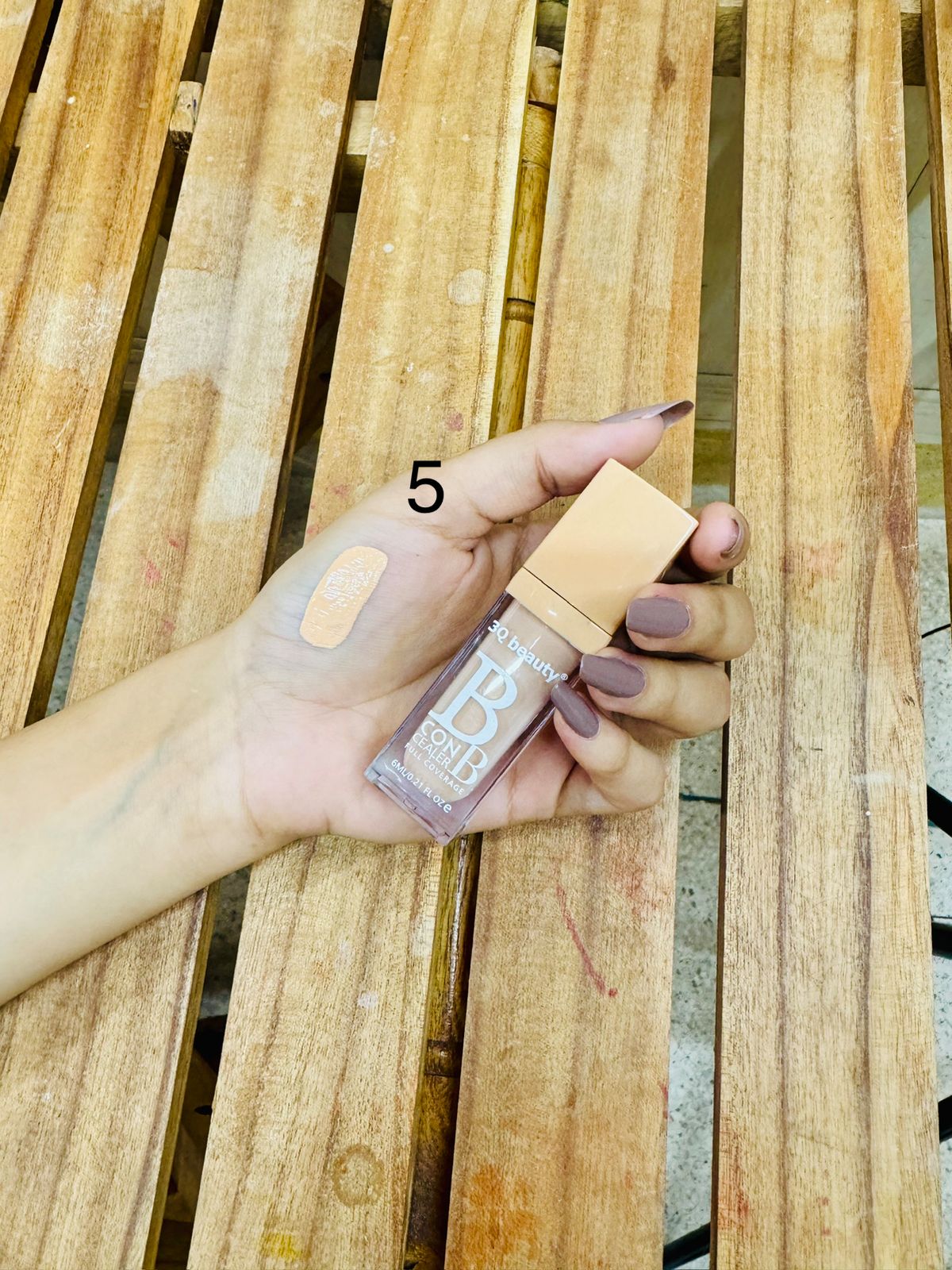 3Q Beauty B Con D Concealer – Full Coverage Liquid Concealer