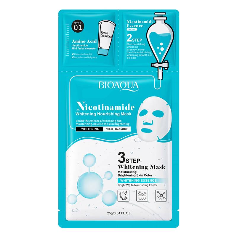 BIOAQUA 3steps Whitening Facial  Mask