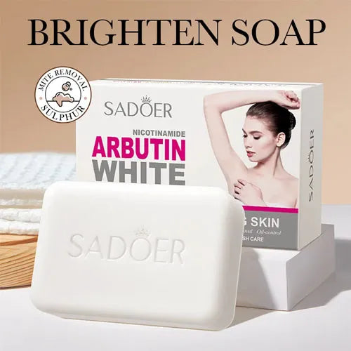 Sadoer Nicotinamide Arbutin Whitening Soap 100g