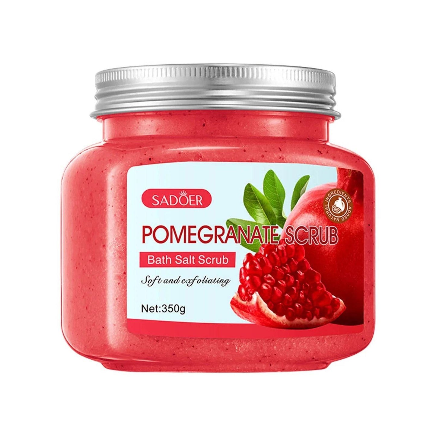 Sadoer pomegranate bath salt scrub