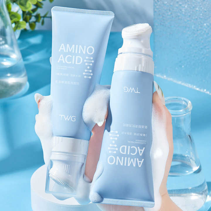 Images Amino Acid Clear Skin & Clean Face Wash – 120g with Silicone Brush Cap