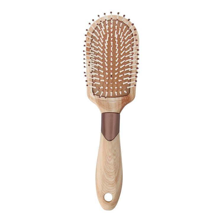 Hair brush with soft bristles