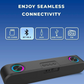 Astro SP-50 Bluetooth Soundbar Speaker with RGB Lights | BT 5.3 | FM | AUX | USB | SD Card(Random Colors)
