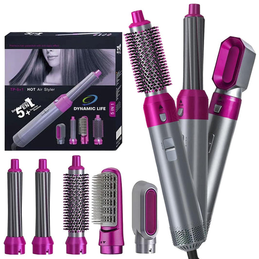 5 in 1 Hot Air Brush Styler