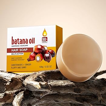 Batana Oil Hair Soap – Multi-Action Deep Cleansing Bar 100g