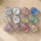 3D Shimmer Eyeshadow Pots –set of 12