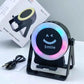 ZF18 Smile Bracket Wireless Bluetooth Speaker 🔊😊
Portable Desktop Speaker With A Phone Stand/Bracket And RGB Lighting