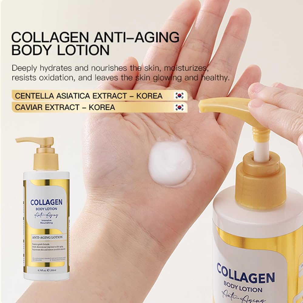Kormesic Collagen Anti-Aging Body Lotion – Deep Moisturizing (200ml)