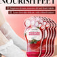 SADOER Strawberry Extract Moisture Soften Exfoliation Foot Mask