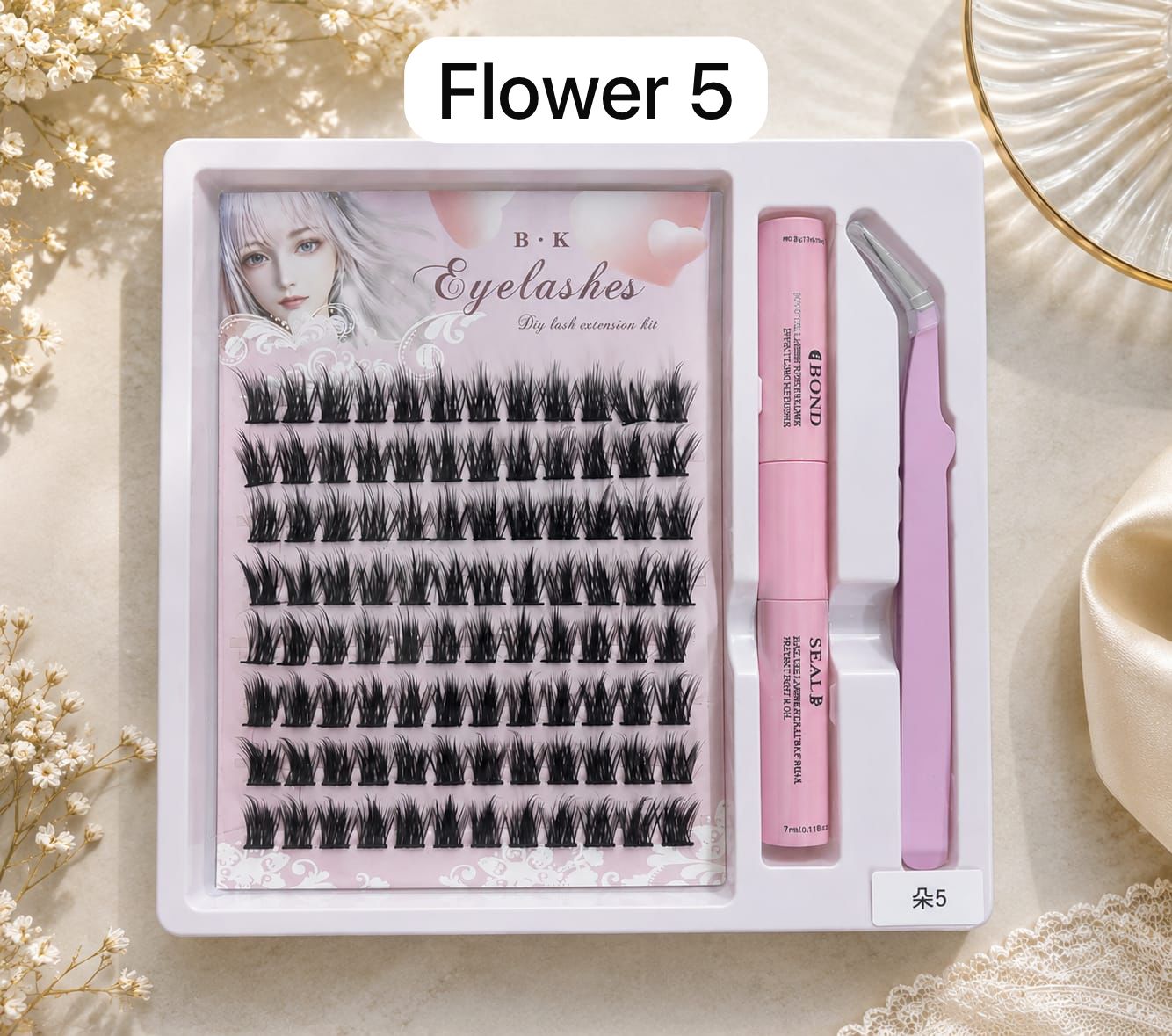 B.K Eyelashes DIY Lash Extension Kit