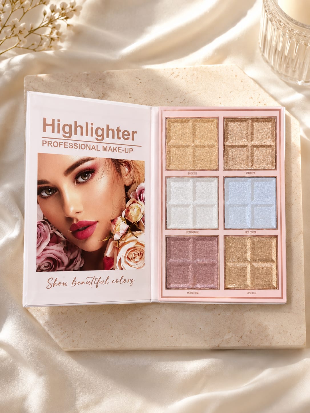 Concealer & Eyebrow Powder Palette – Show Beautiful Colors