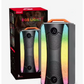 KBroad RGB Light Wireless Bluetooth Speaker – 3-Way Sound System with LED Lighting KTS-1791