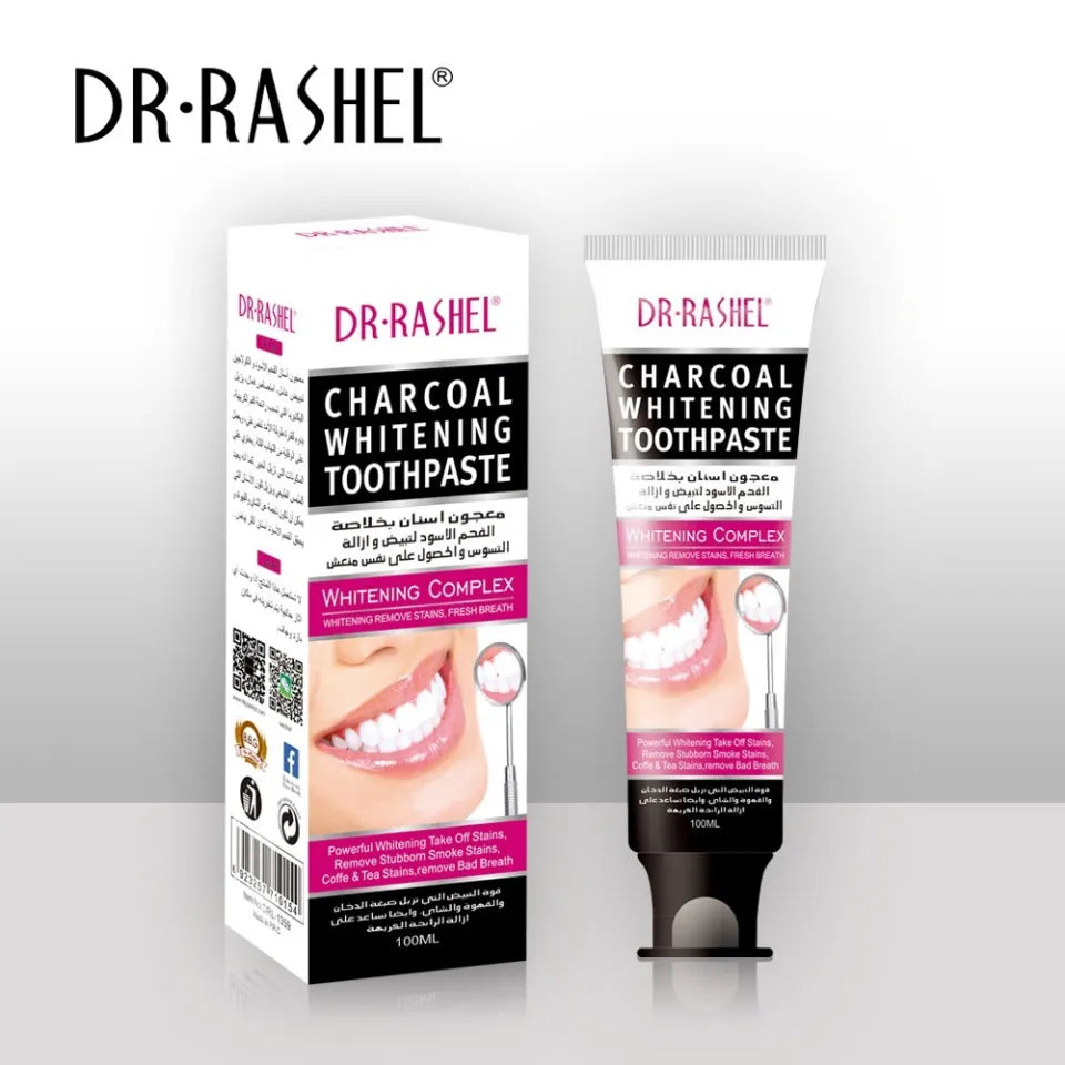 Dr. Rashel Charcoal Whitening Toothpaste 100ml