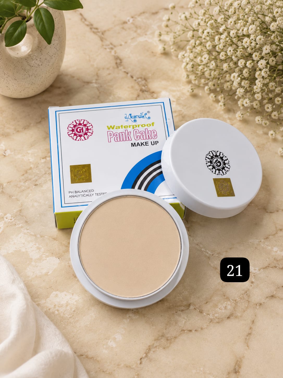 Khwaish Waterproof Pank Cake Make Up