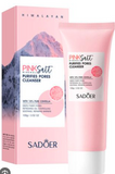 Sadoer Pink Salt Purifies Pores With 18% Pure Centella Cleanser 100g