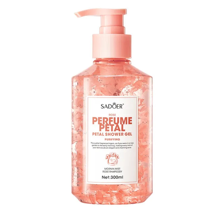 Sadoer Rose Perfume Petal Shower Gel 300ml