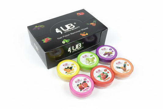 UB Ultra Beauty Nail Polish Remover Wipes – 6 Flavors