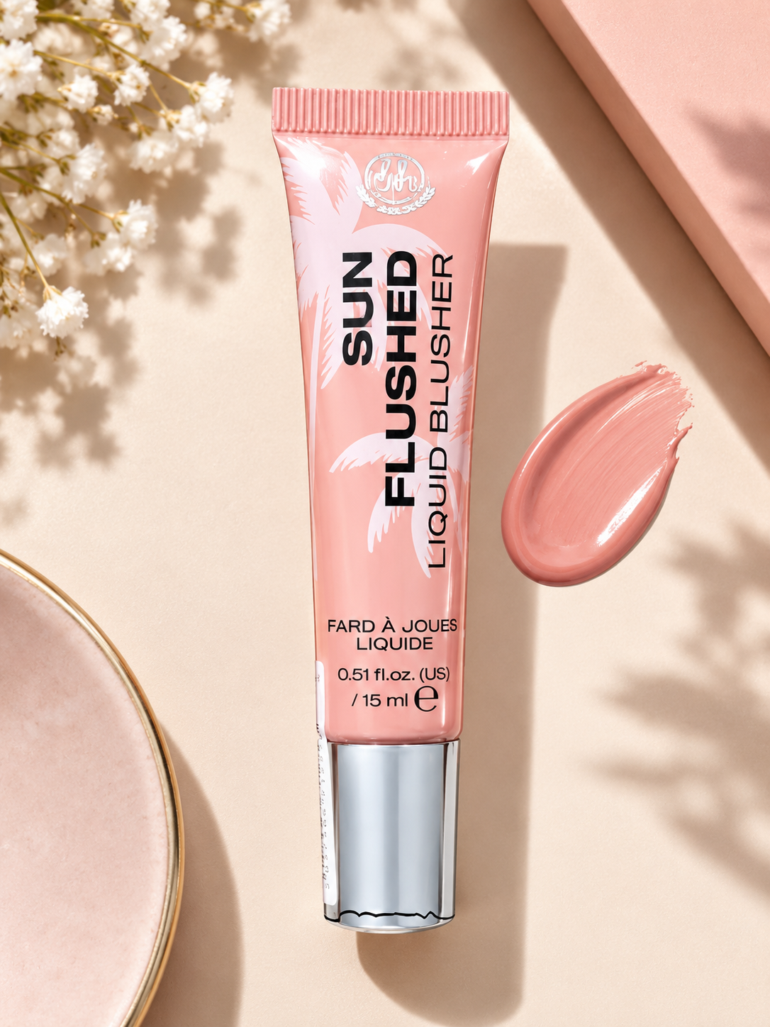 bh Cosmetics Sun Flushed Liquid Blusher (set of 4)
