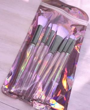 Makeup Brushes Set of 7 Pouch Packing.