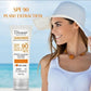 Disaar SPF 90 MAX Oil Free Sunscreen Cream PA+++ 40g | Instant Protection Foundation