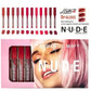 Romantic May Nude Matte Lip Gloss Set – 12 Nourishing Shades