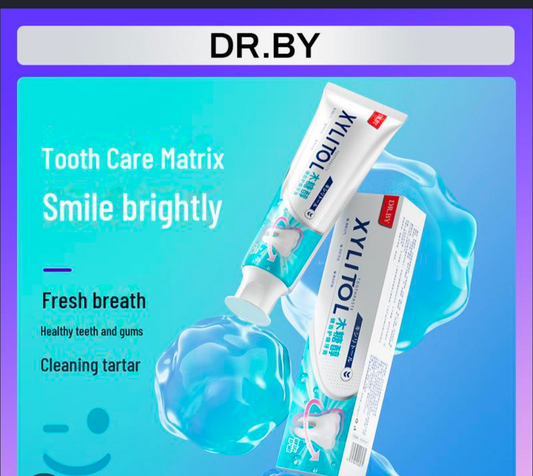 DR.BY Xylitol Toothpaste – Fresh Breath, Tartar Cleaning & Healthy Gums
