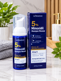 Kormesic 5% Minoxidil Shampoo Mousse for Women – 4-in-1 Anti-Hair Loss Treatment (60ml)