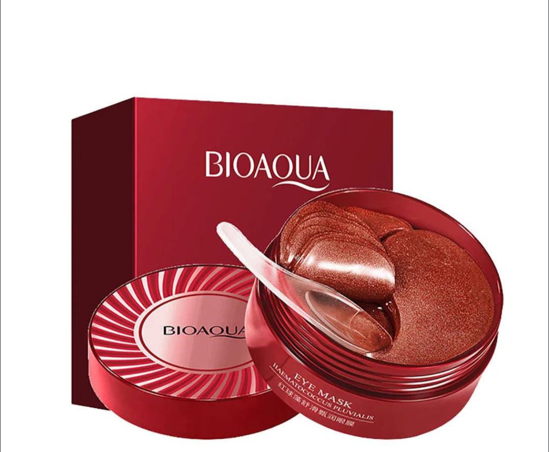 Bioaqua Haematococcus Pluvialis Eye Mask – Hydrogel Under-Eye Patches (60 Pads)