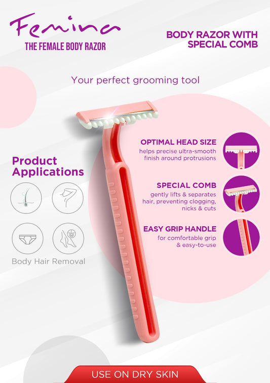 Single blade Soft Lady razor