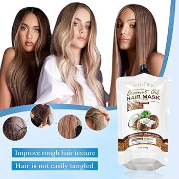 Sadoer Nourishing Coconut Oil Hair Mask – Repair, Smooth & Shine | 400g