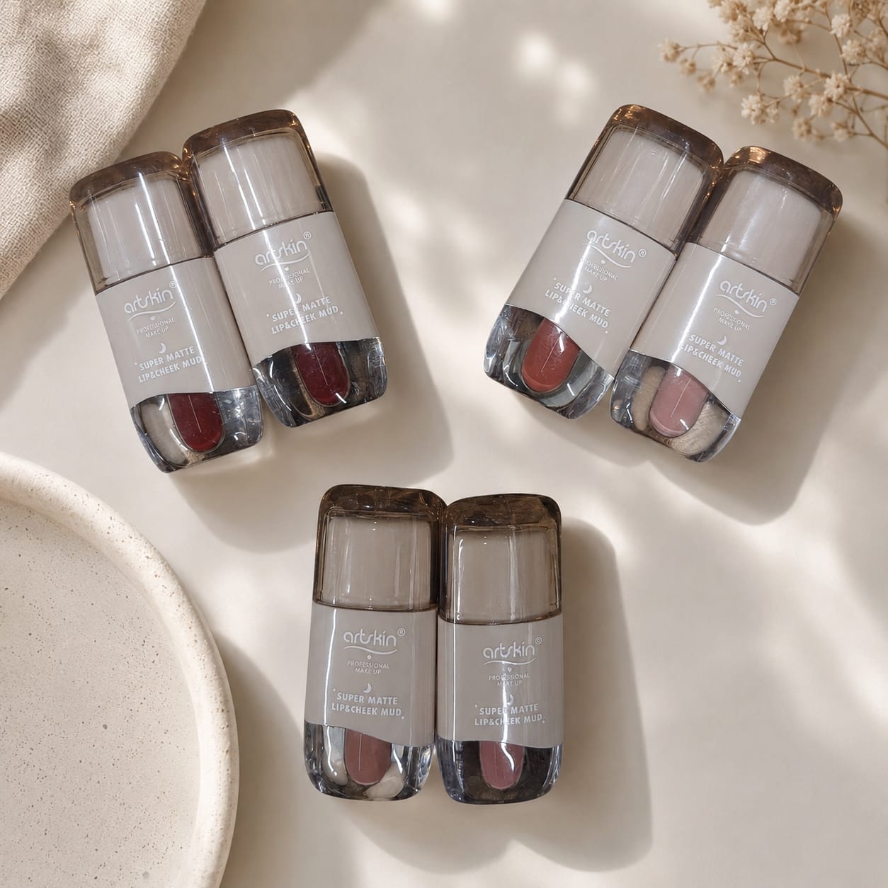 Artskin Super Matte Lip & Cheek Lipgloss Matte Gloss