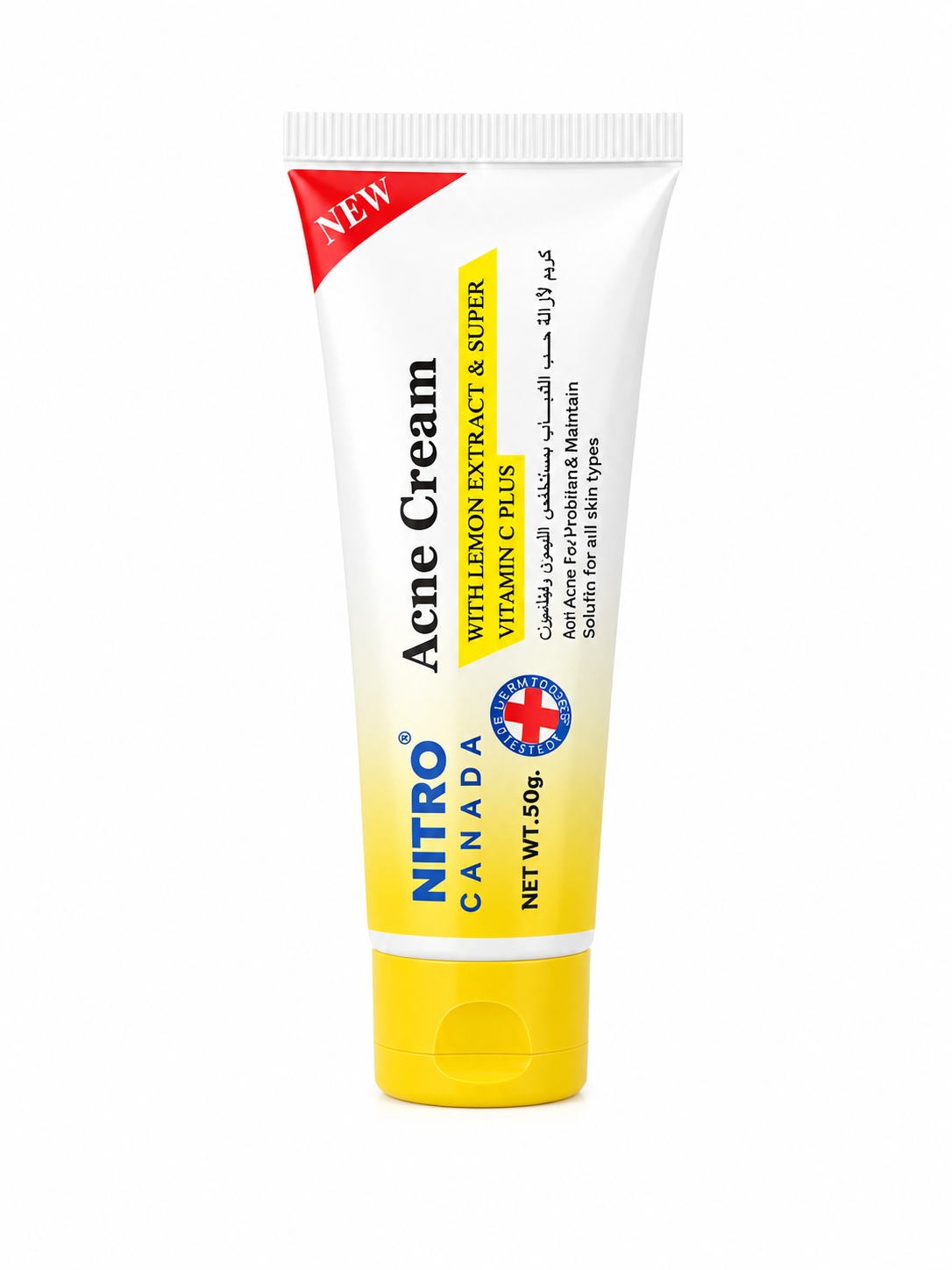 Nitro Canada Skincare Cream Collection – Whitening, Fade Out & Acne Creams (9-in-1 Set)