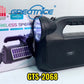 GREATNICE GTS-2068 Portable Wireless Bluetooth Speaker with Solar Panel, Flashlight & Shoulder Strap