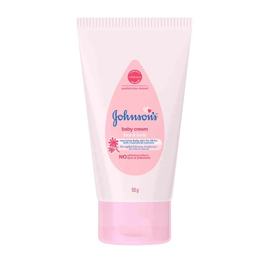 Johnson's Milk+Rice Baby Face And Body Cream 50g