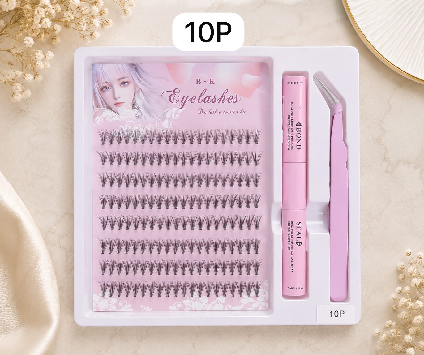 B.K Eyelashes DIY Lash Extension Kit