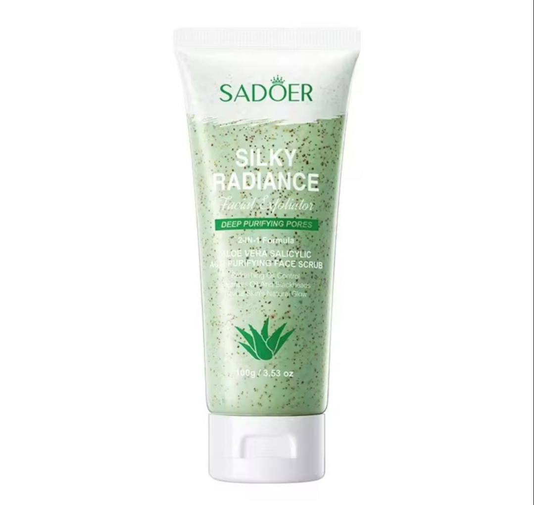 Sadoer Silky Radiance Purifying Face Scrub – 100g