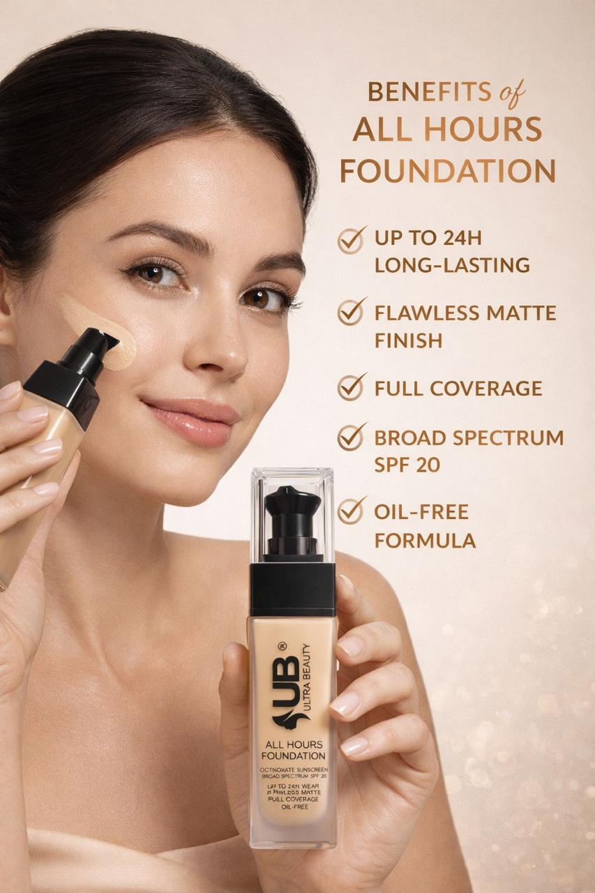 UB Ultra Beauty All Hours Foundation SPF20