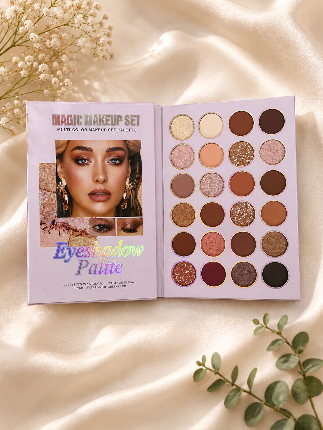 Magic Makeup Set – Eyeshadow Palette (24 Shades)
