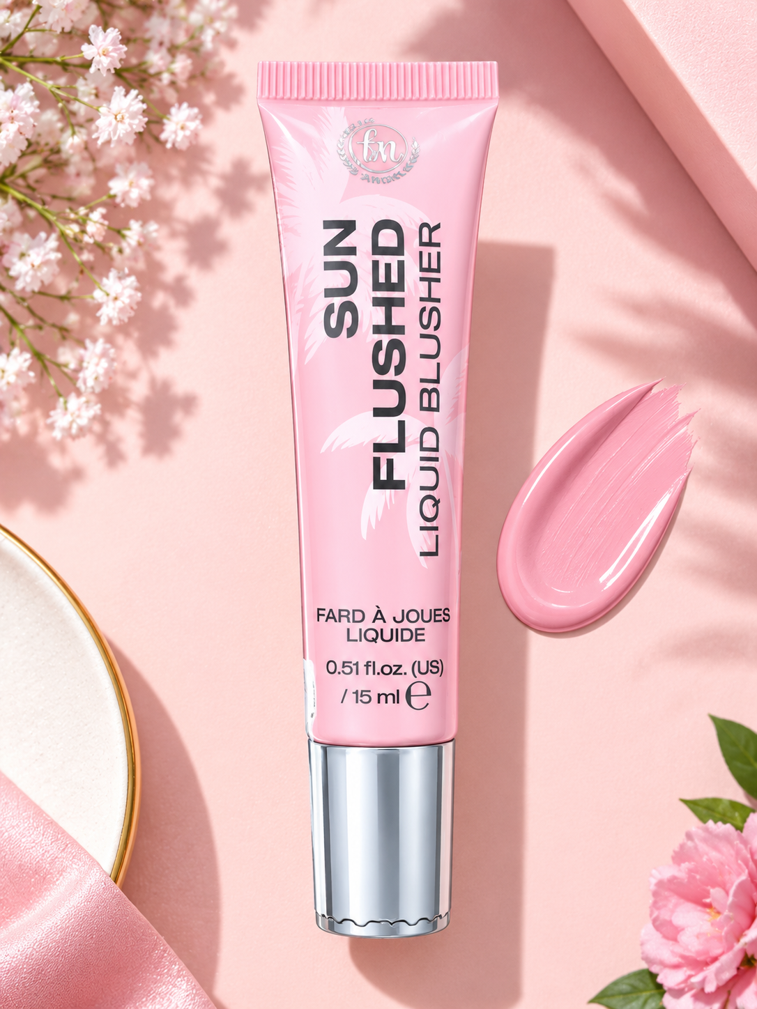 bh Cosmetics Sun Flushed Liquid Blusher (set of 4)