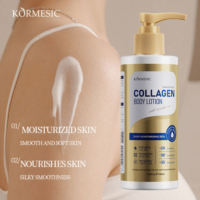 Kormesic Collagen Anti-Aging Body Lotion – Deep Moisturizing (200ml)